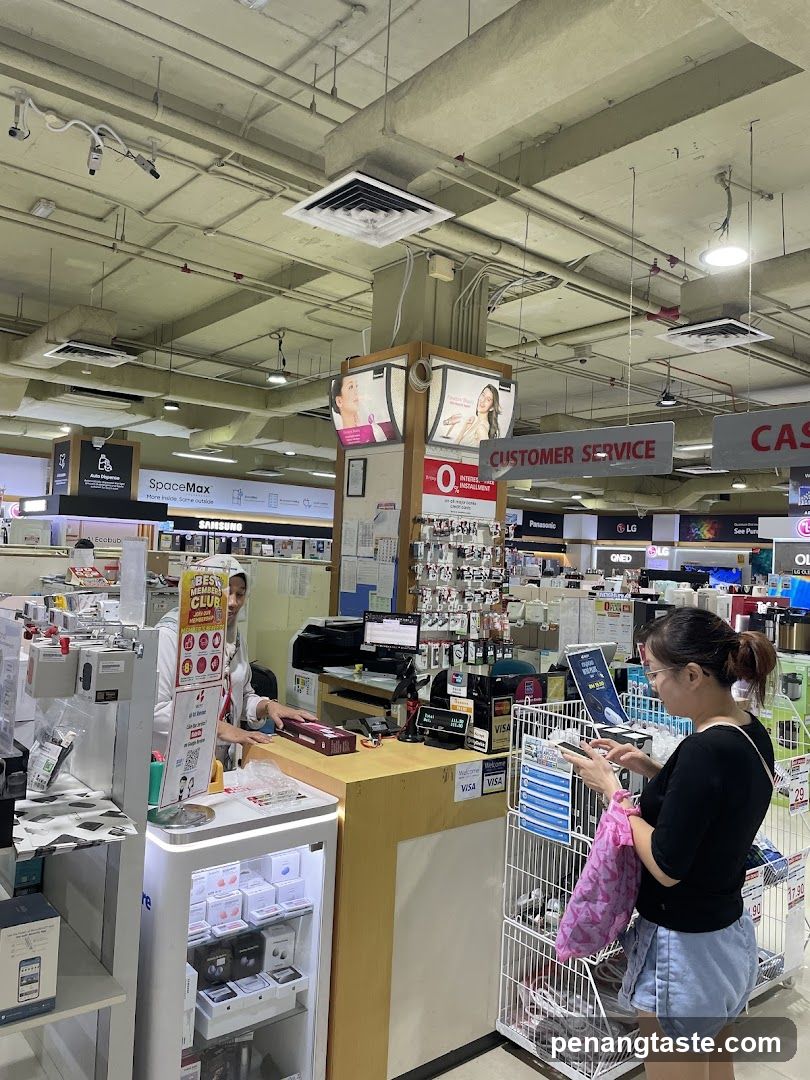 Electronics Store Interior