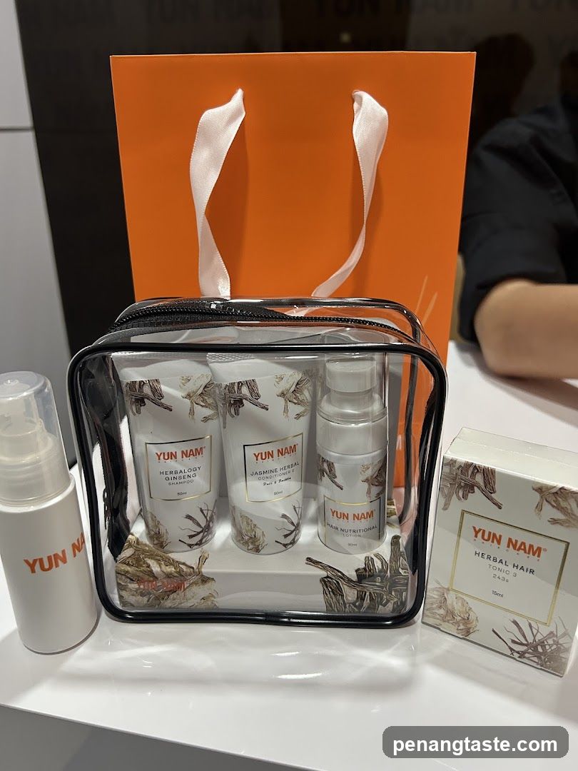 Yun Nam Herbal Hair Set