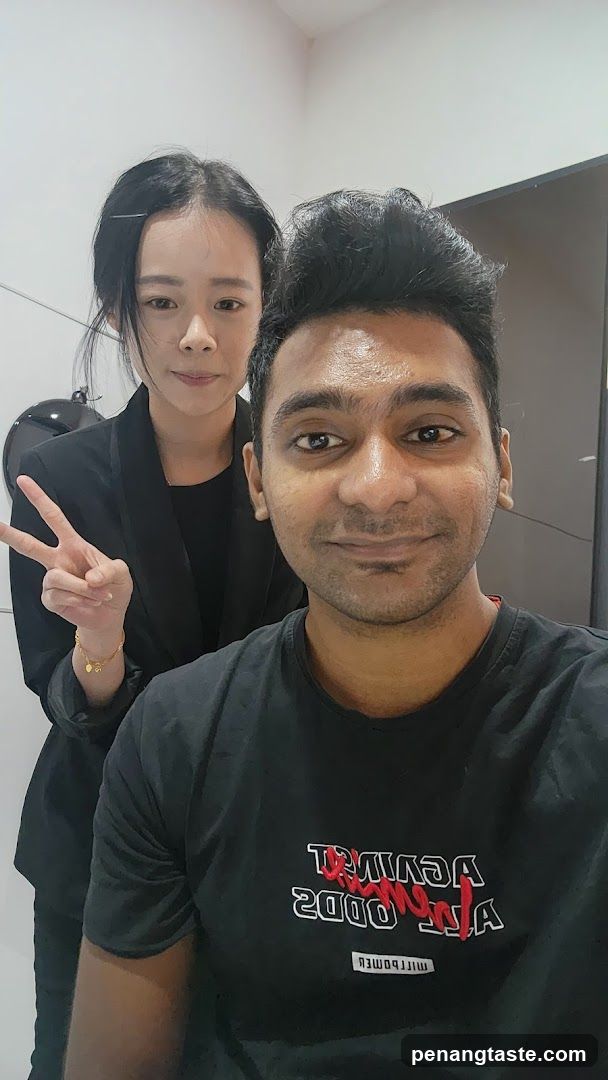 Selfie with Staff Member