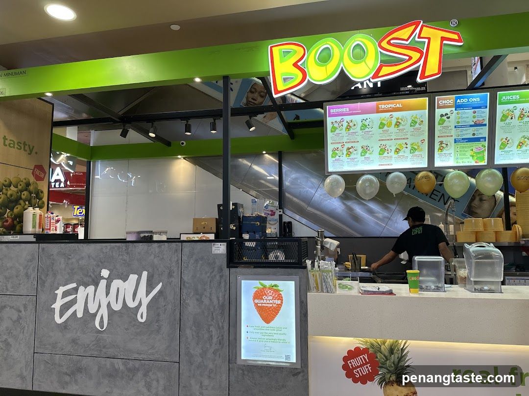 Boost Juice Store Interior