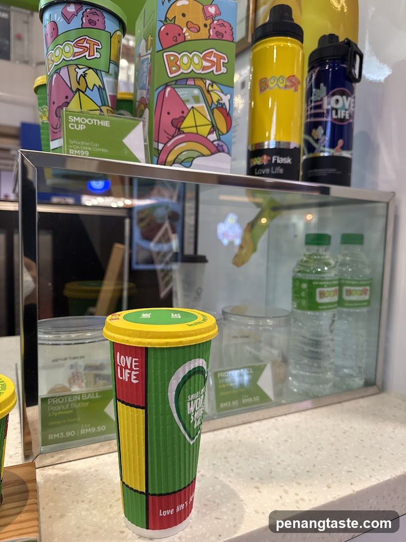 Smoothie Cup Display