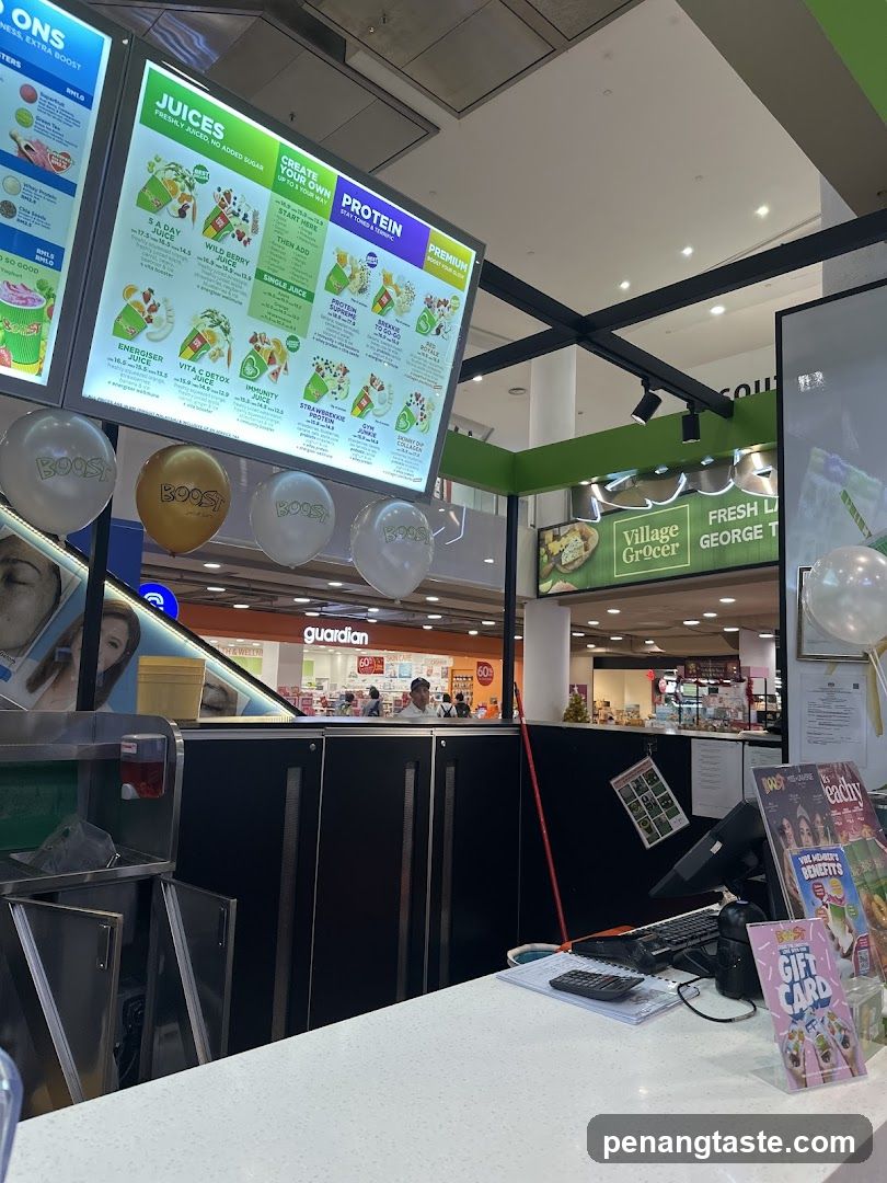 Juice Bar Counter View