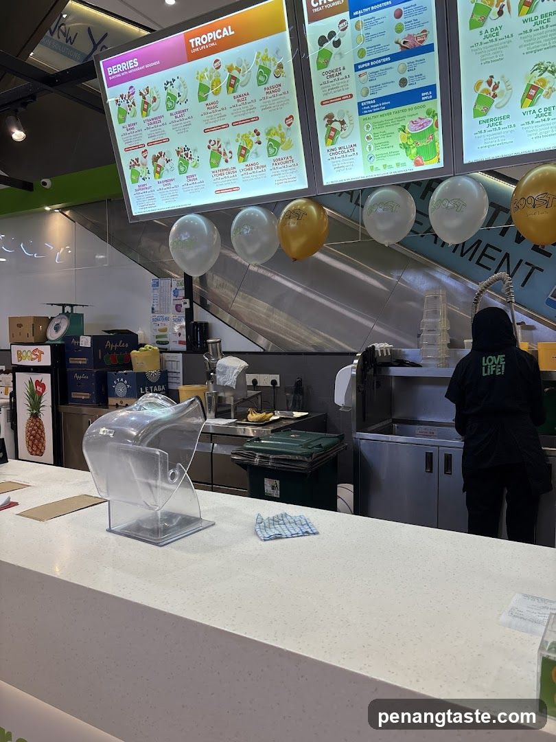 Juice Bar Interior View