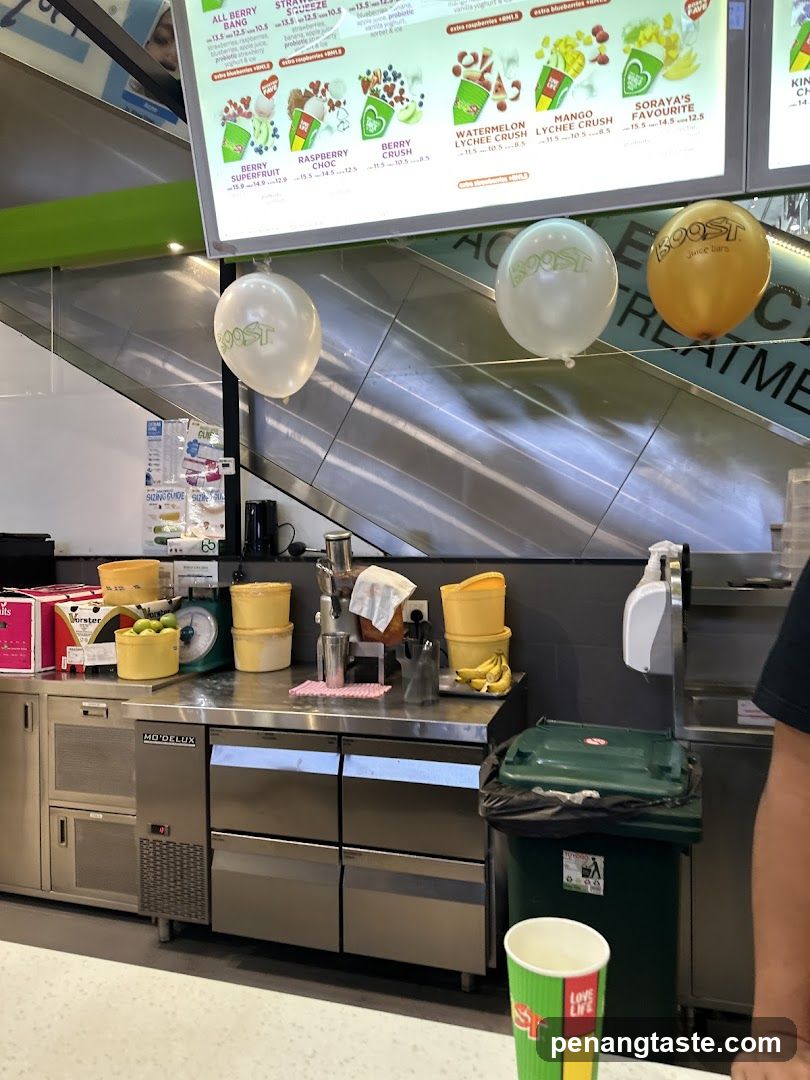 Smoothie Bar Interior