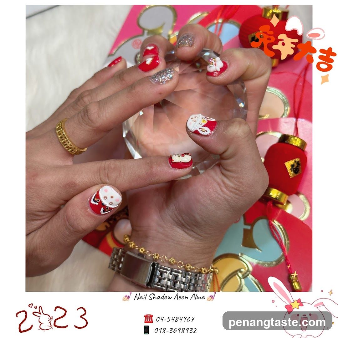 Nail Art Design with Rabbit Theme