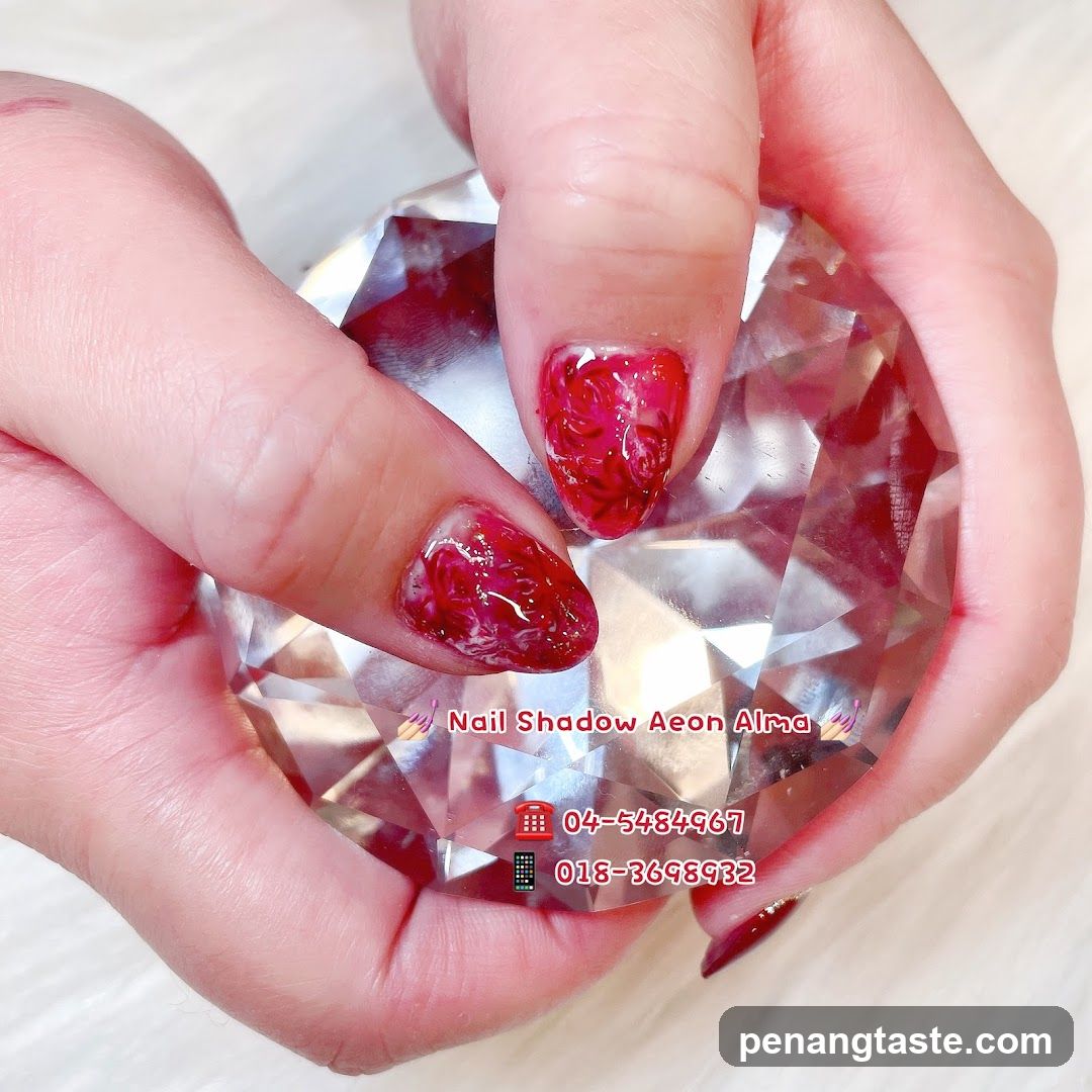 Nail Art with Diamond Prop