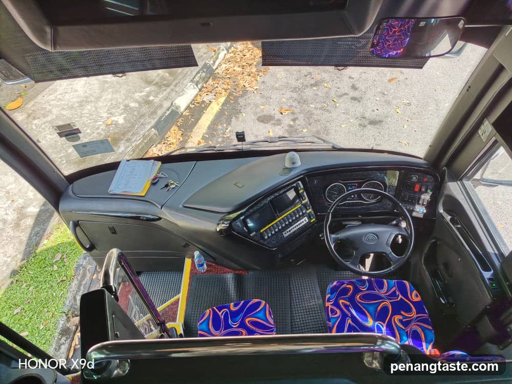 Bus Interior View