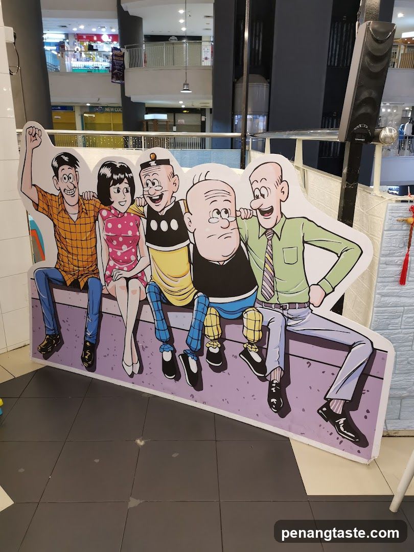 Cartoon Cutout Display