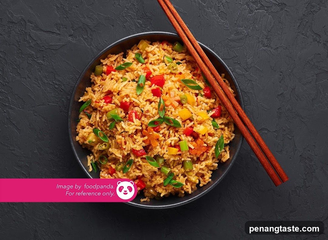 Fried Rice with Vegetables and Peppers