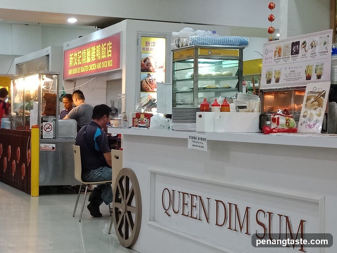 Queen Dim Sum and Food Stall Area