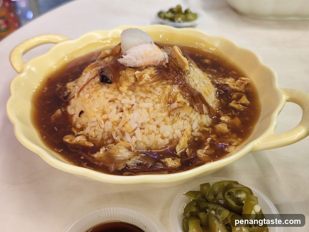 Fish Ball Rice with Sauce