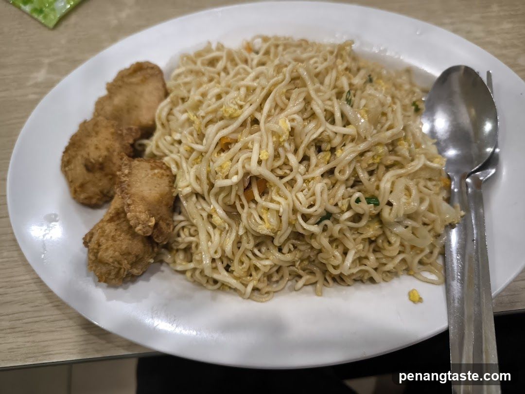 Fried Noodles with Chicken