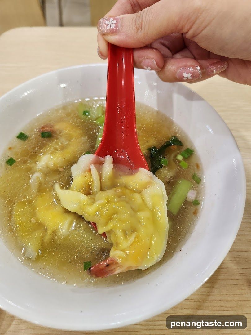 Shrimp Soup with Dumpling
