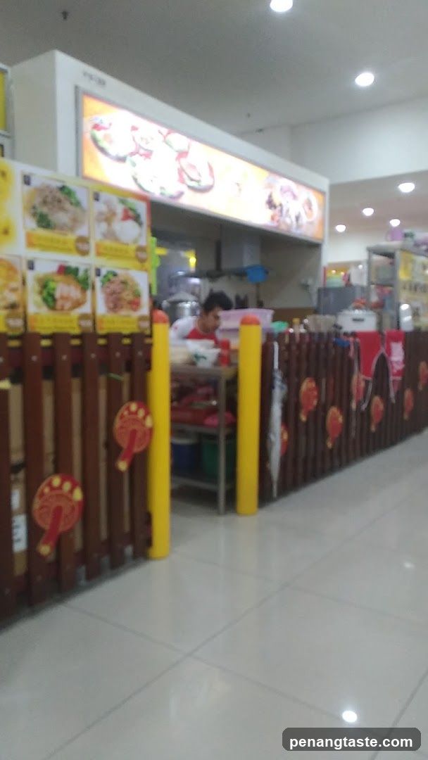 Food Stall Interior View