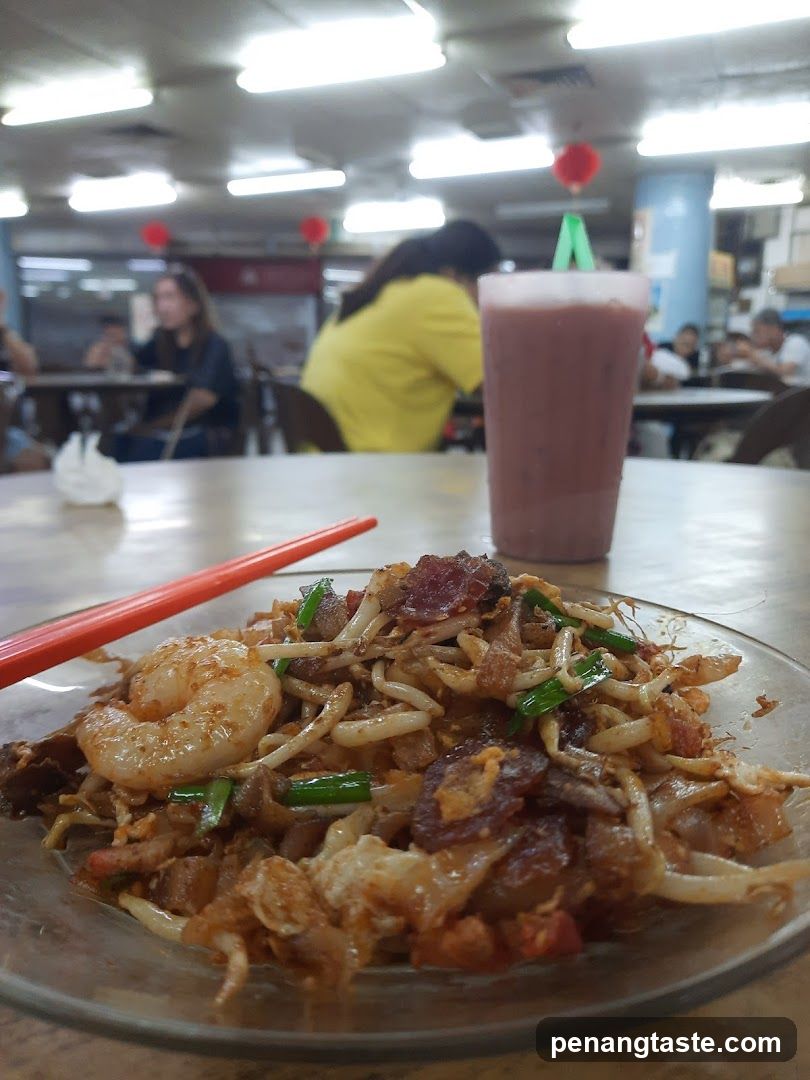 Nasi Lemak or Fried Rice with Shrimp and Drink