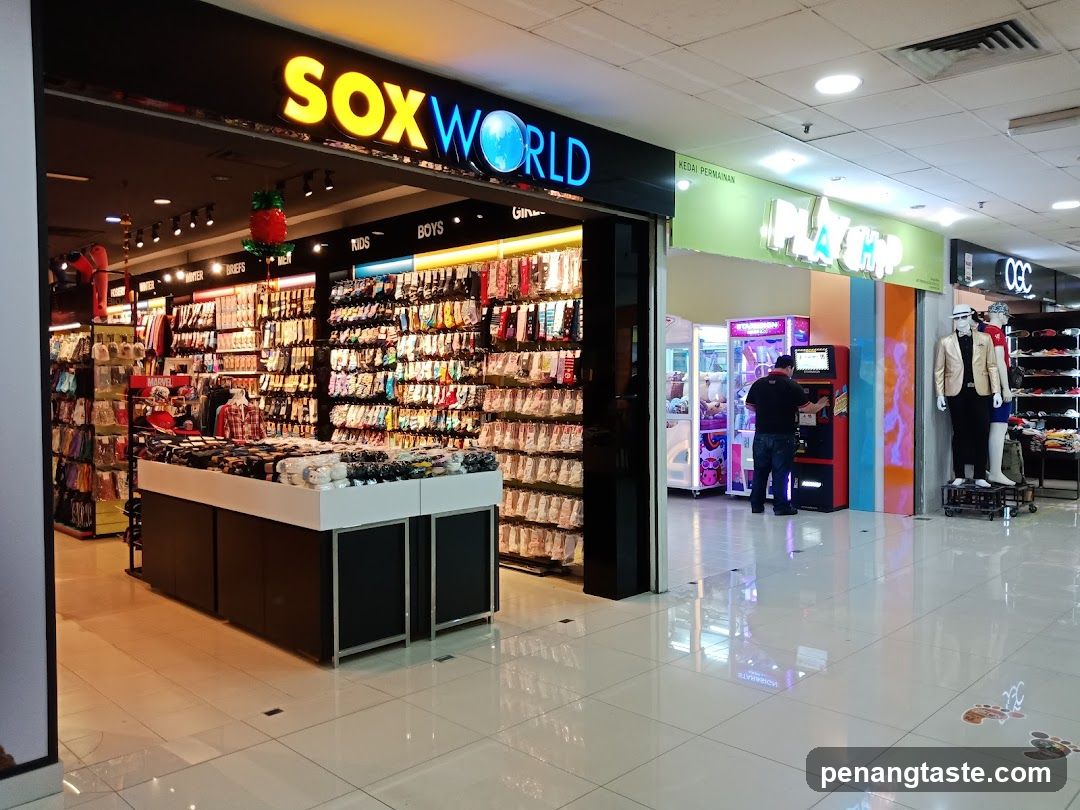 Shopping Mall Interior View