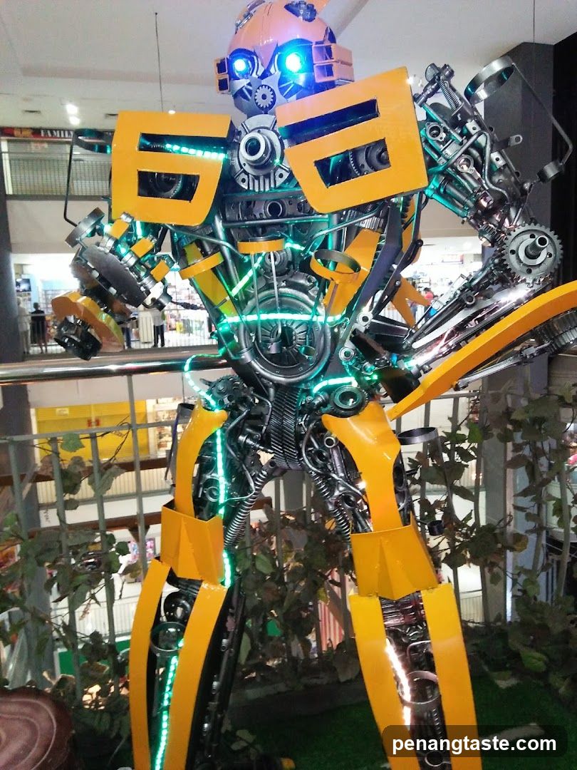 Bumblebee Robot Sculpture