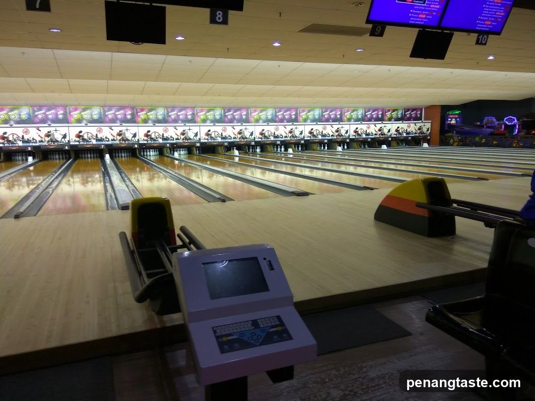 Bowl Alley Interior View
