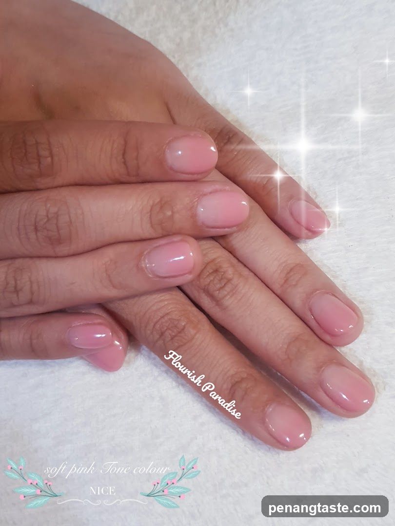 Soft Pink Nails