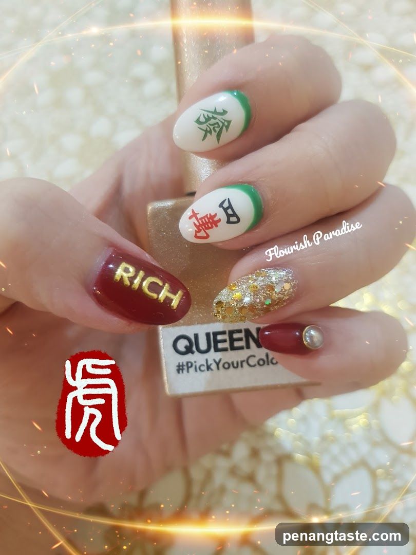 Nail Art with Maki Theme