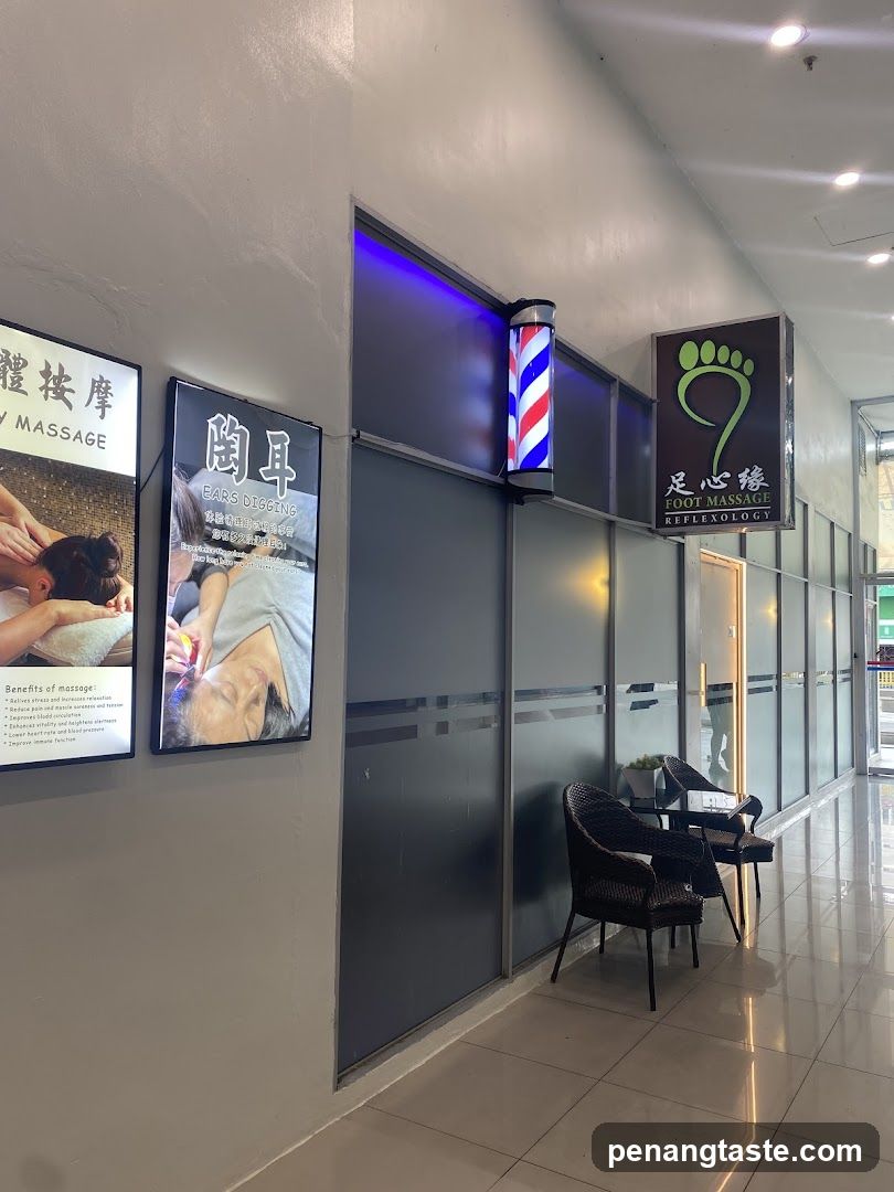 Massage and Reflexology Center Interior