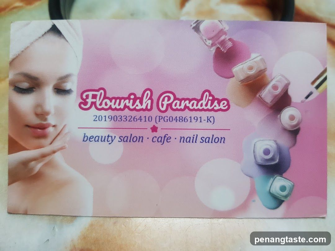 Flourish Paradise Business Card