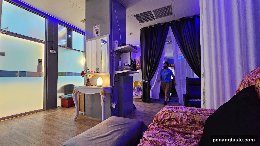Interior of a spa or wellness center