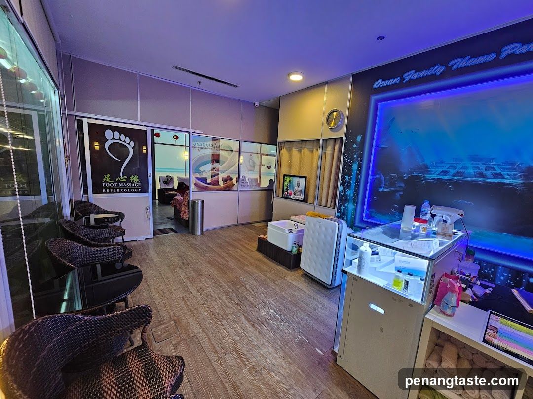 Interior of a spa or wellness center