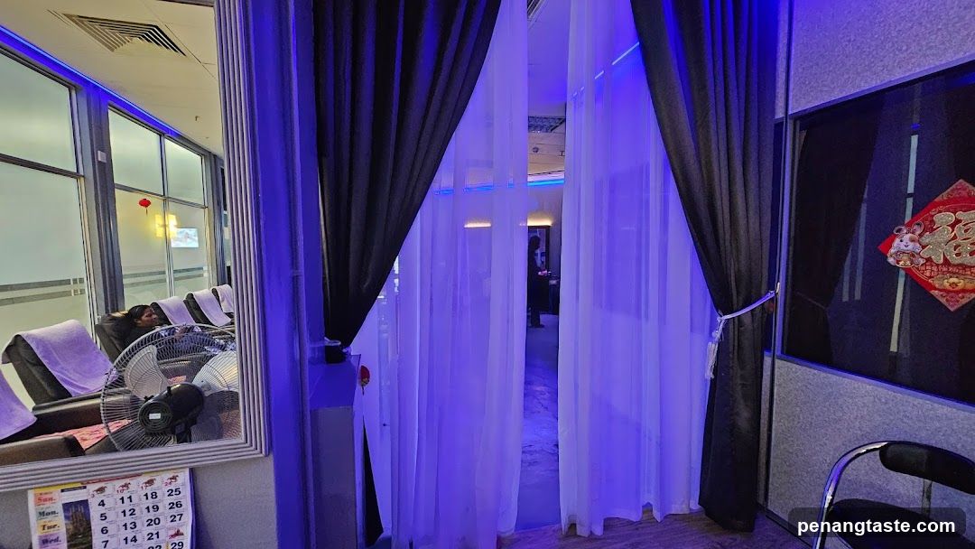 Interior of a private room or lounge area