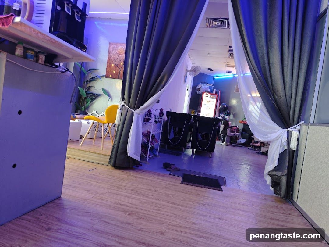 Interior of a salon or spa