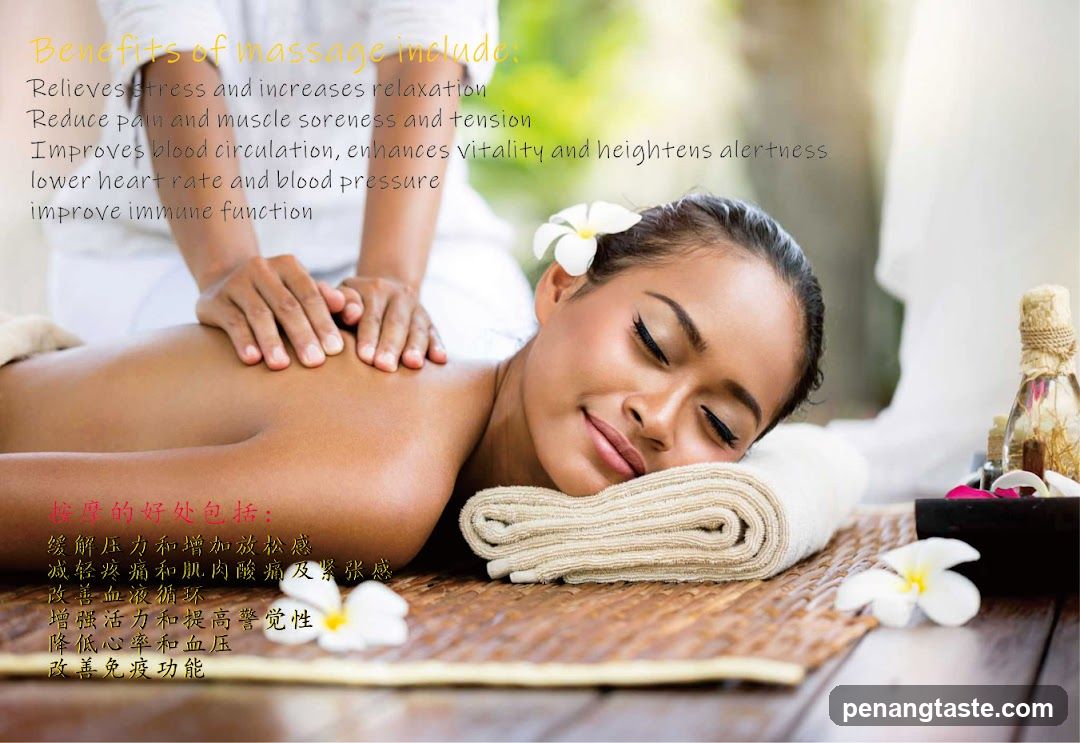 Massage Benefits Advertisement