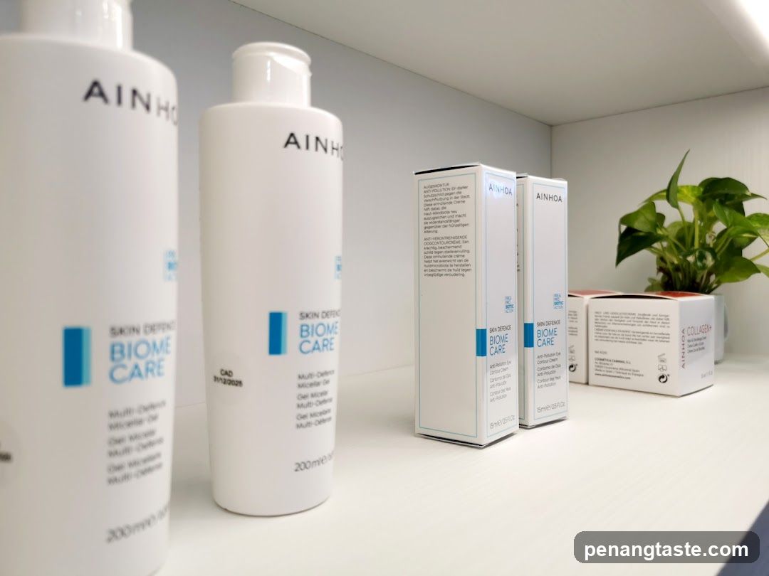 Ainhoa Biome Care Products Display