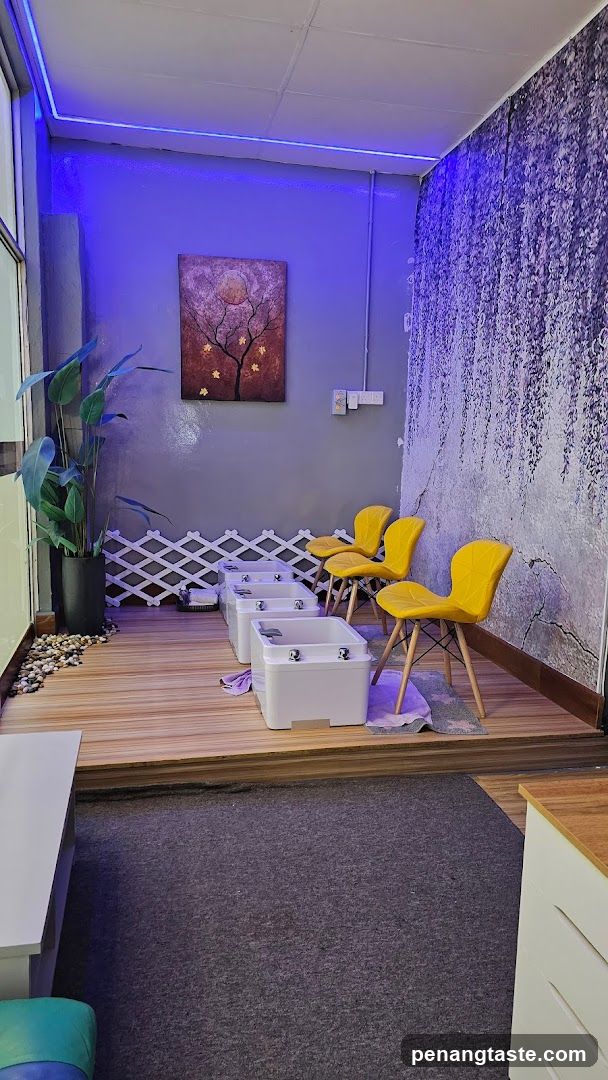 Interior of a spa or wellness center