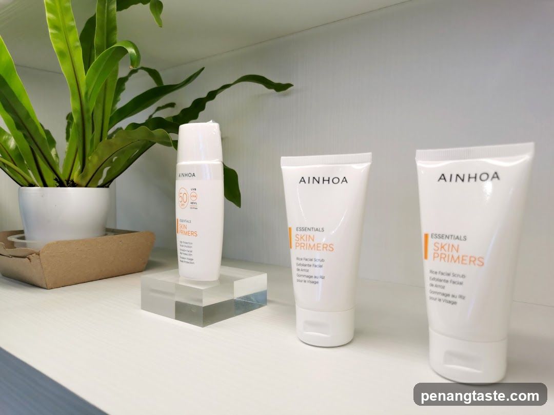Ainhoa Skin Primers Display