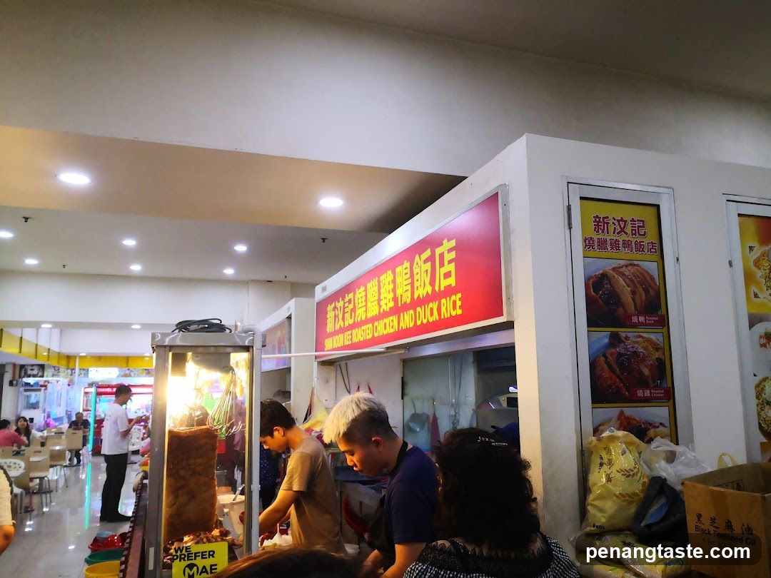 Food Stall Interior Scene