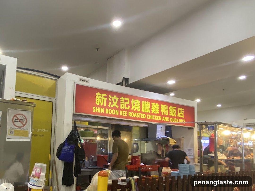 Food Stall Interior View