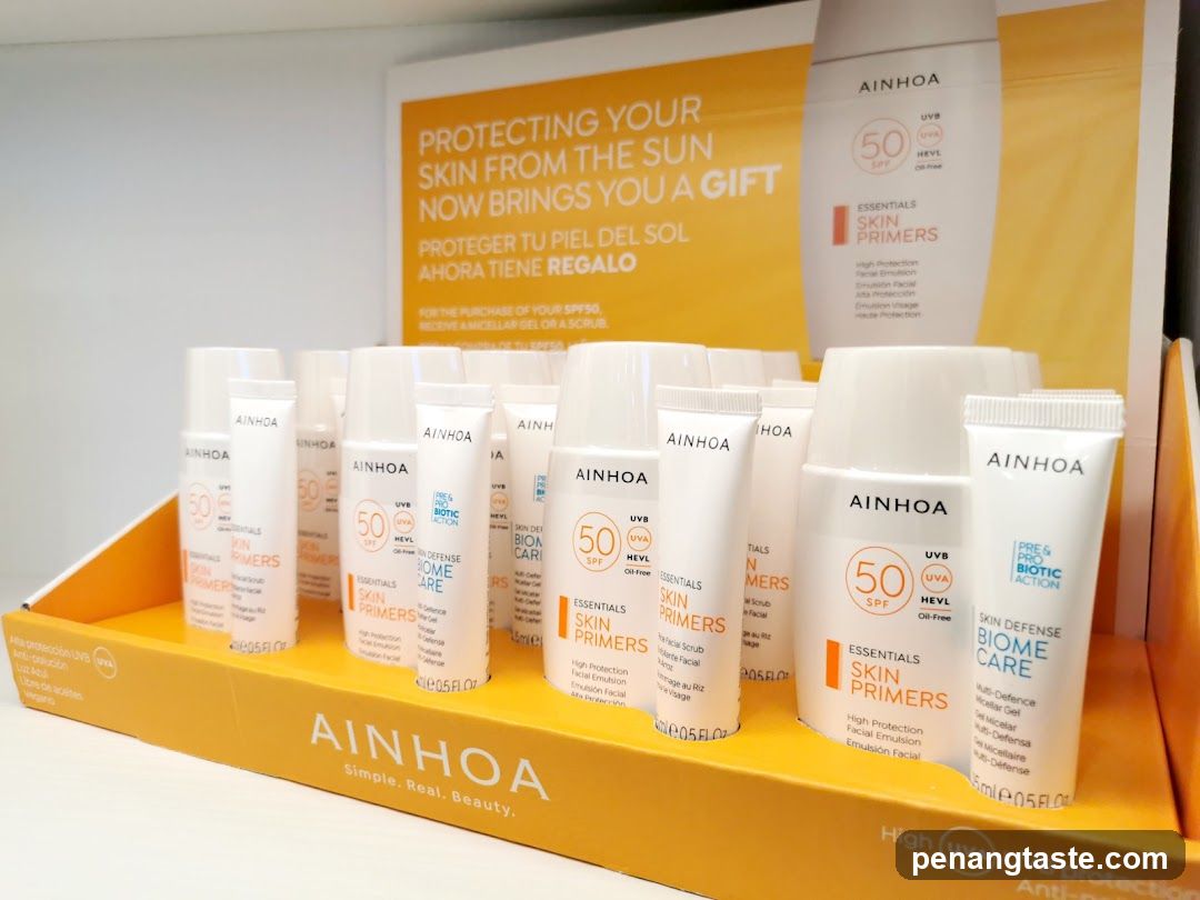 Ainhoa Sunscreen Display