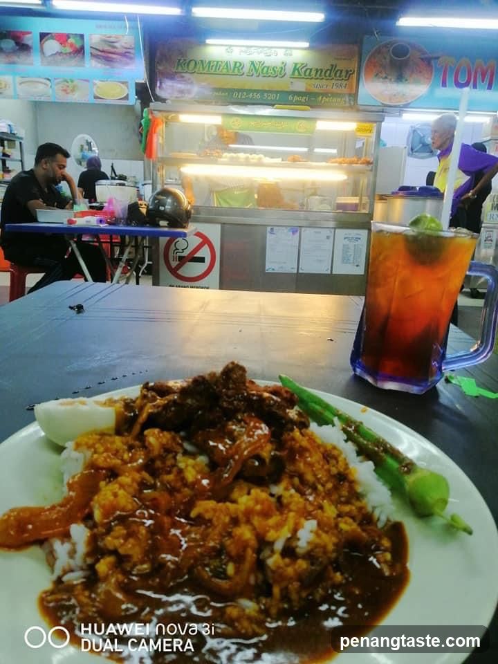 Nasi Kandar Meal at Food Stall