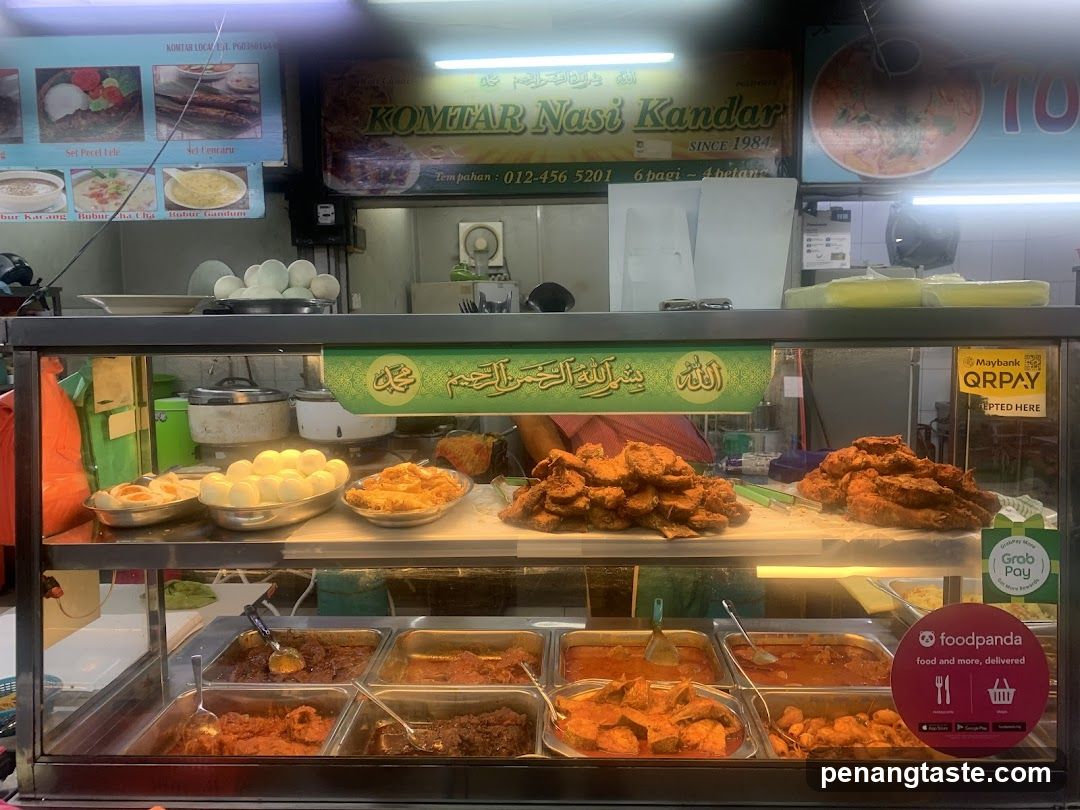 Nasi Kandar Stall Display