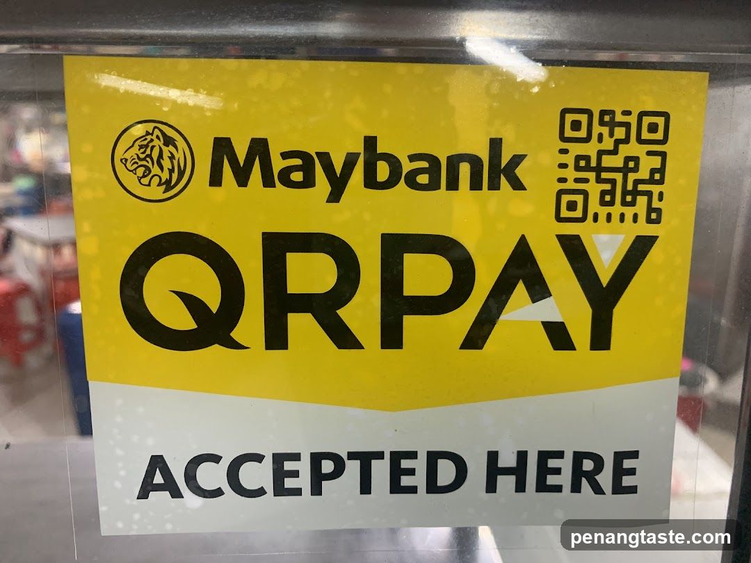 Maybank QRPay Accepted Here Sign