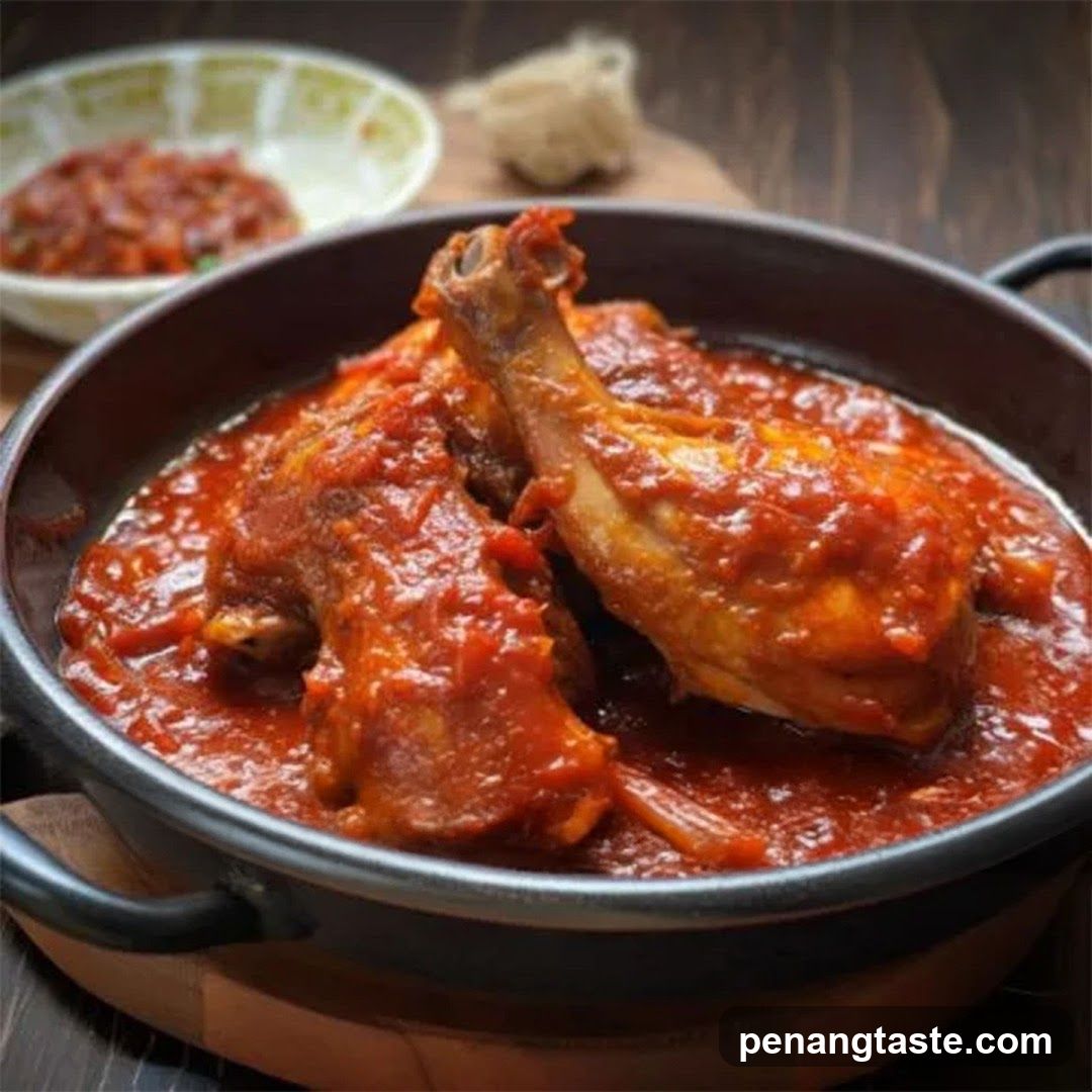 Sambal Chicken Dish