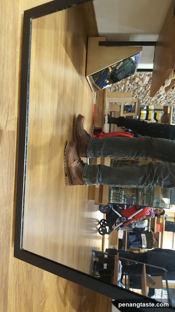 Mirror Reflection in Store Interior