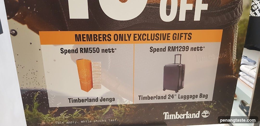 Timberland Members Exclusive Gifts Ad