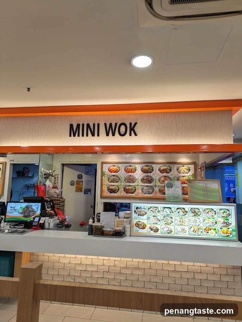 Mini Wok Food Stall