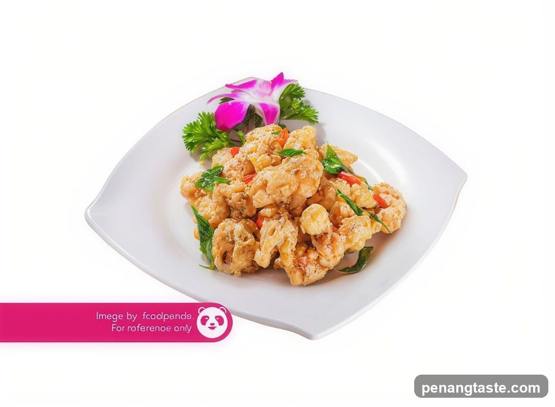 Crispy Fried Cauliflower with Thai Basil and Chili