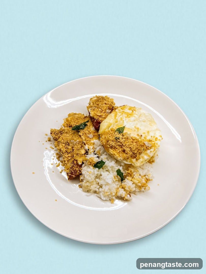 Breaded Fried Rice with Egg