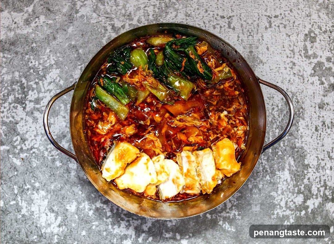Stir-fry Dish in Metal Bowl