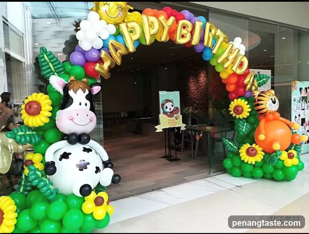 Balloon Birthday Arch Decor