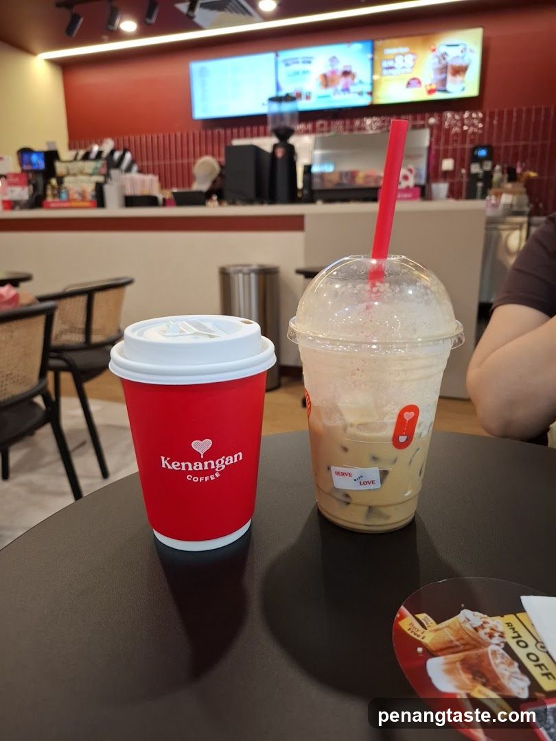 Kenangan Coffee Shop Interior