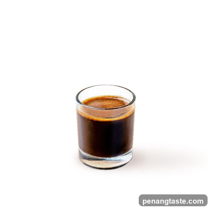 Espresso in a glass